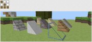 Kaevator: Slopes for Minecraft v2.2 (угловые блоки) [beta 1.7.3]