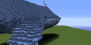 Синий кит теперь и в майнкрафте